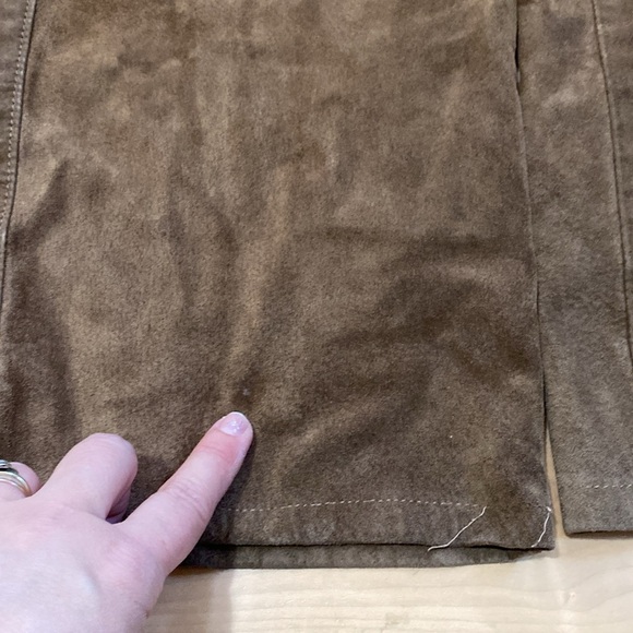 Vintage Brown Suede Pants - Picture 15 of 17